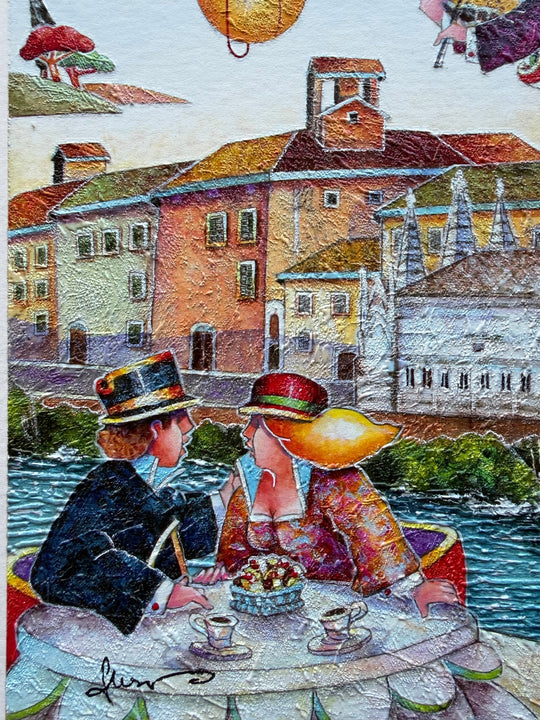 Lungo l'Arno | Francesco Nesi - Arte Focus™