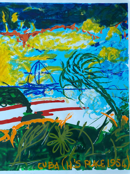 Cuba | Mario Schifano - Arte Focus™