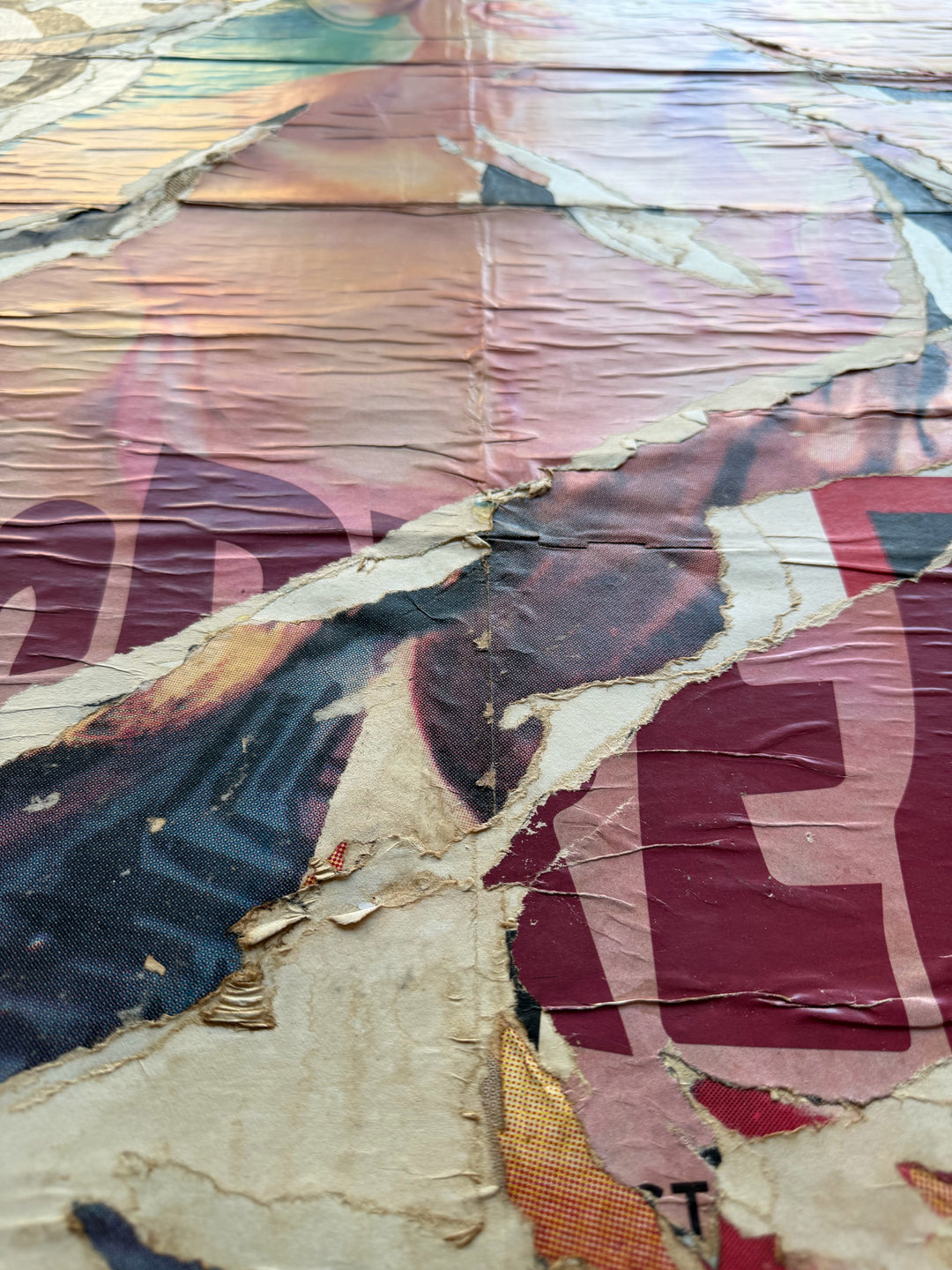 Brigitte | Mimmo Rotella - Arte Focus™