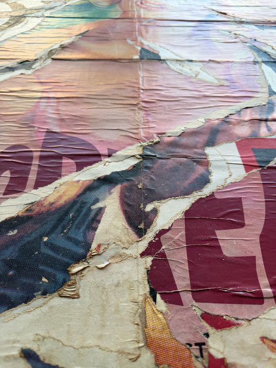 Brigitte | Mimmo Rotella - Arte Focus™