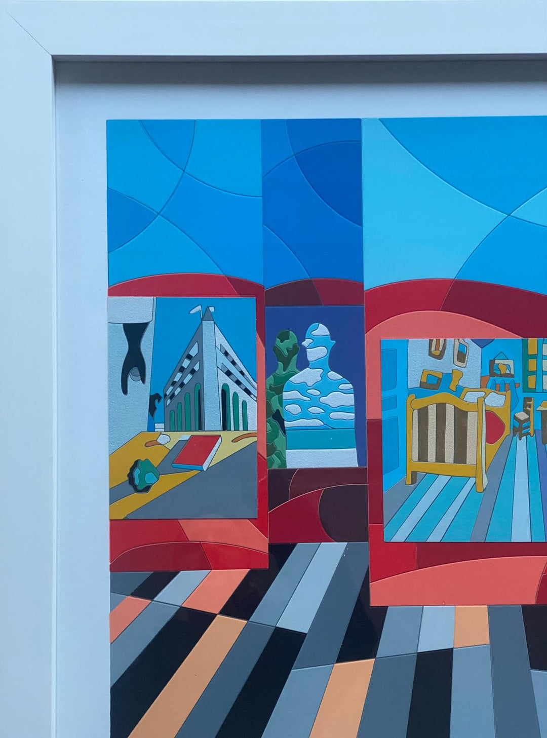 Opera in cornice: Storie di Sogni | Ugo Nespolo