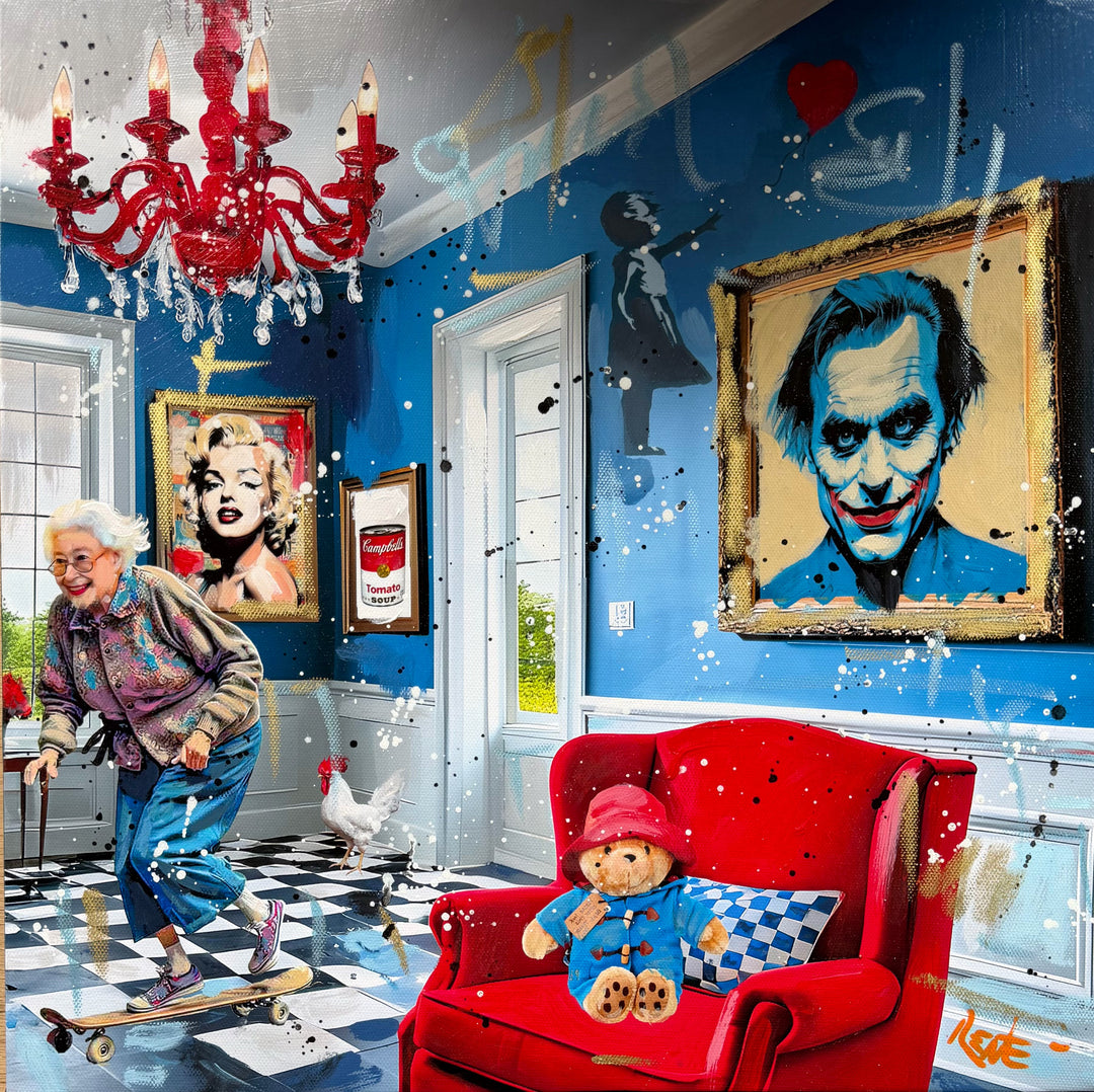 Grandma Doesn’t Care (Opera Unica) | Renè - Arte Focus™