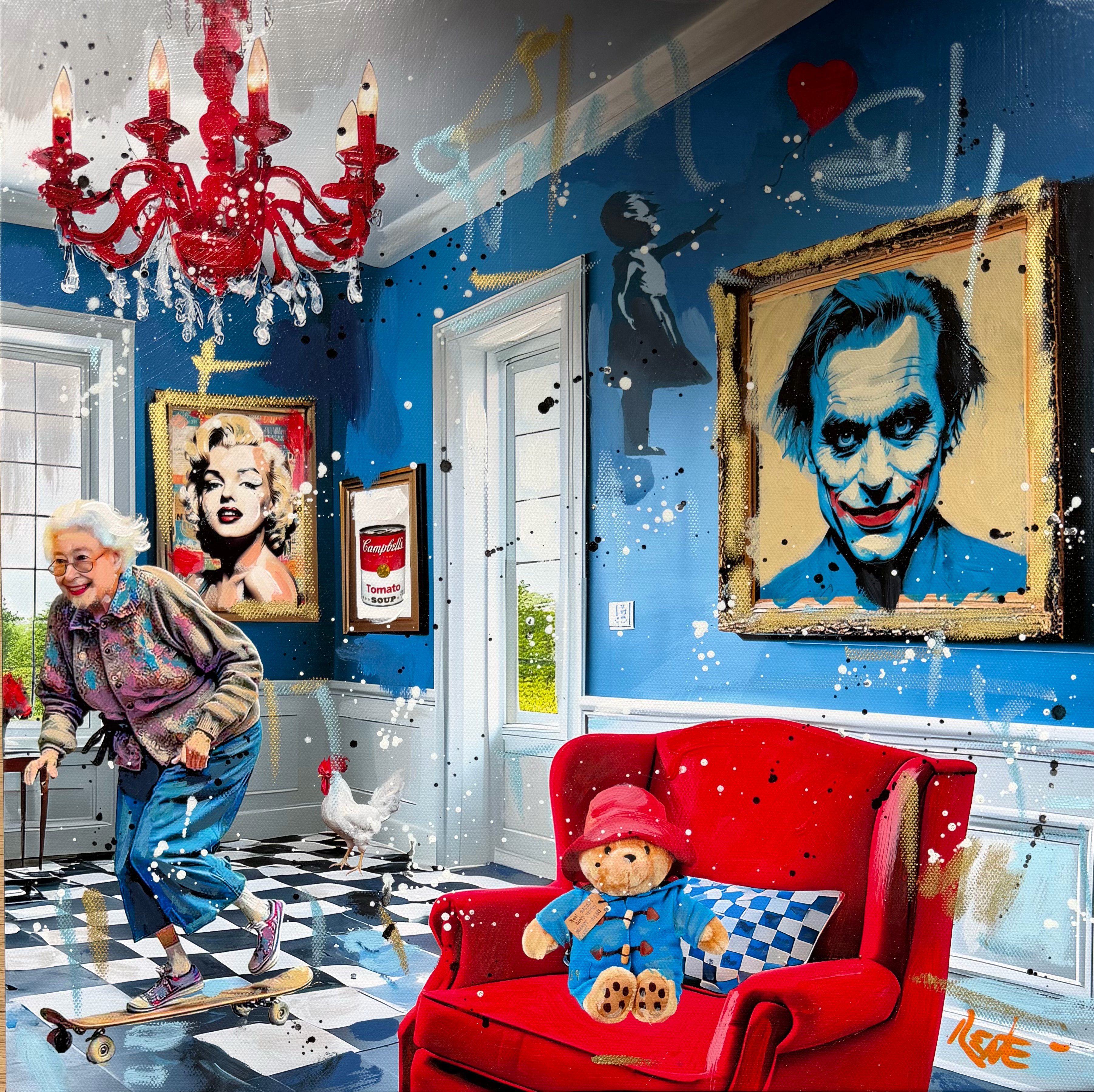 Grandma Doesn’t Care (Opera Unica) | Renè - Arte Focus™