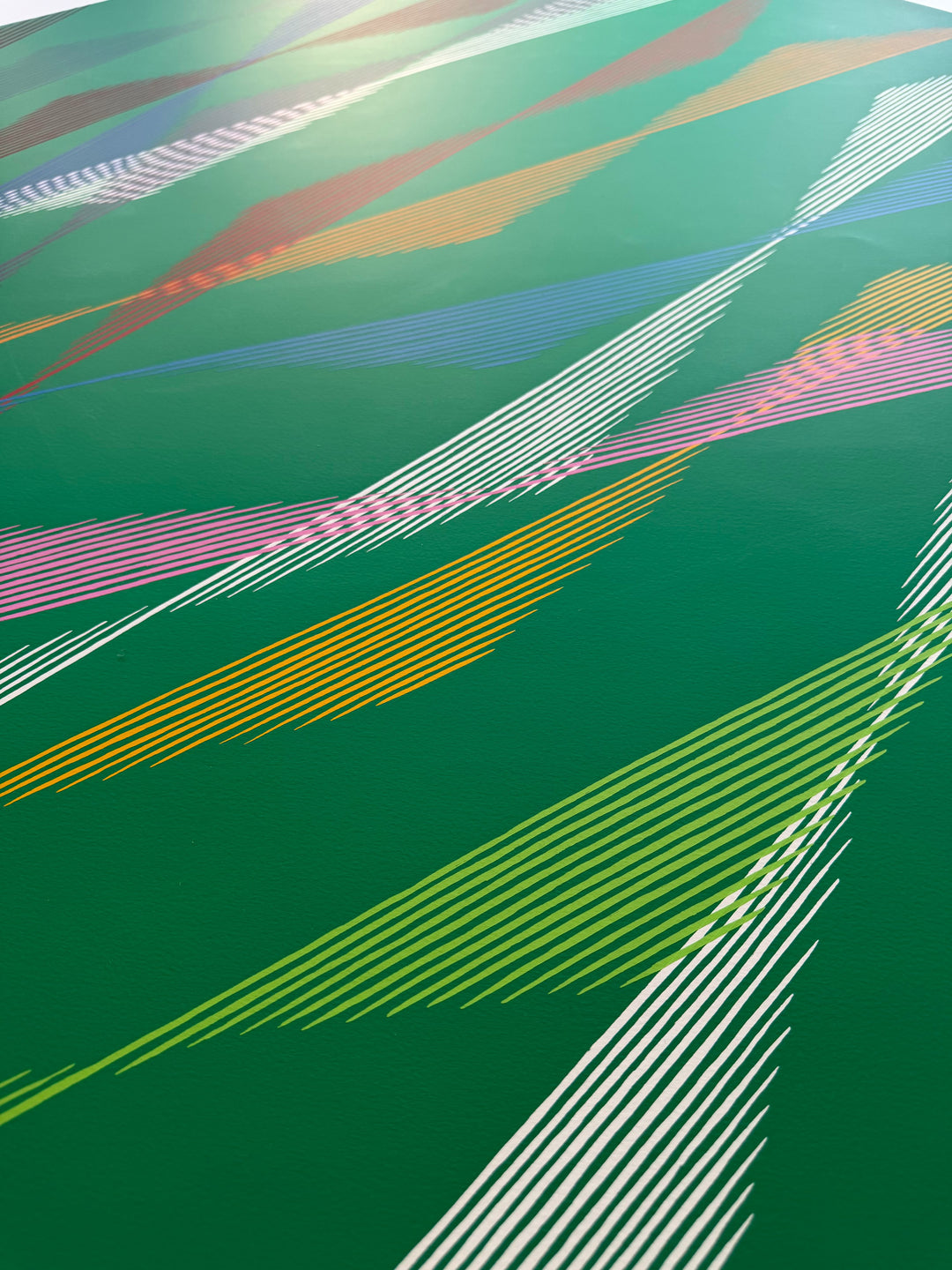 Ovale Verde | Piero Dorazio - Arte Focus™