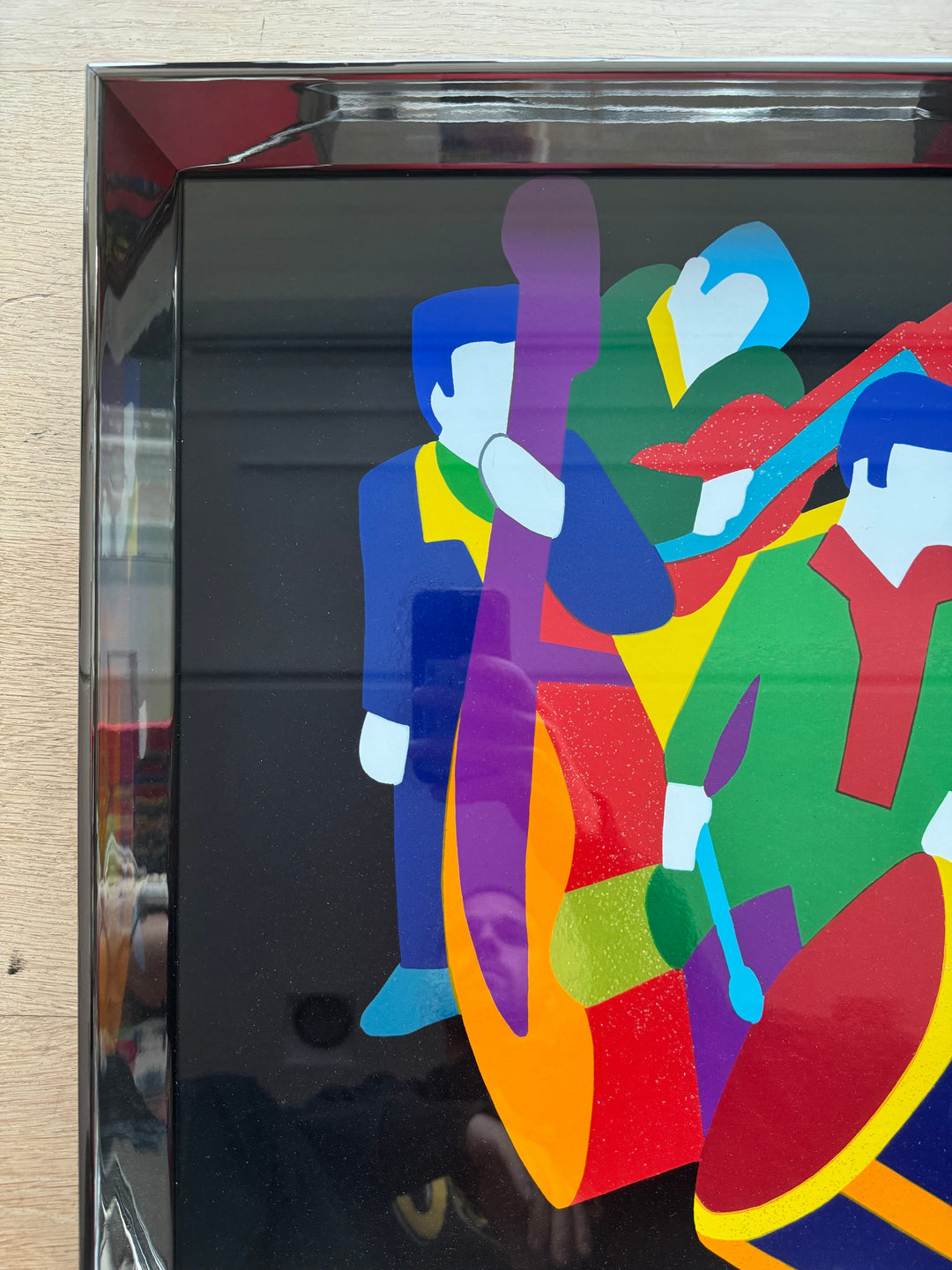 Opera incorniciata: Pop band  | Marco Lodola