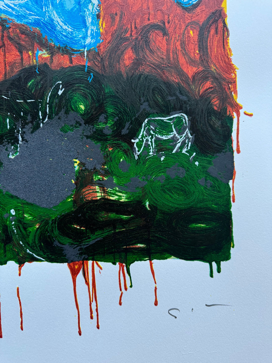 Veduta svizzera | Mario Schifano