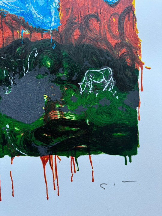 Veduta svizzera | Mario Schifano