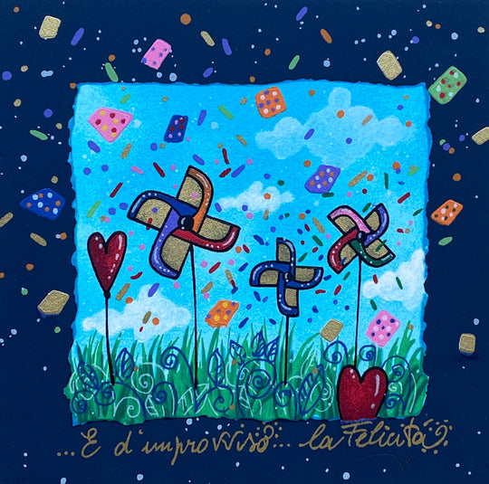 E d'improvviso... la felicità | Andrea Agostini - Arte Focus™