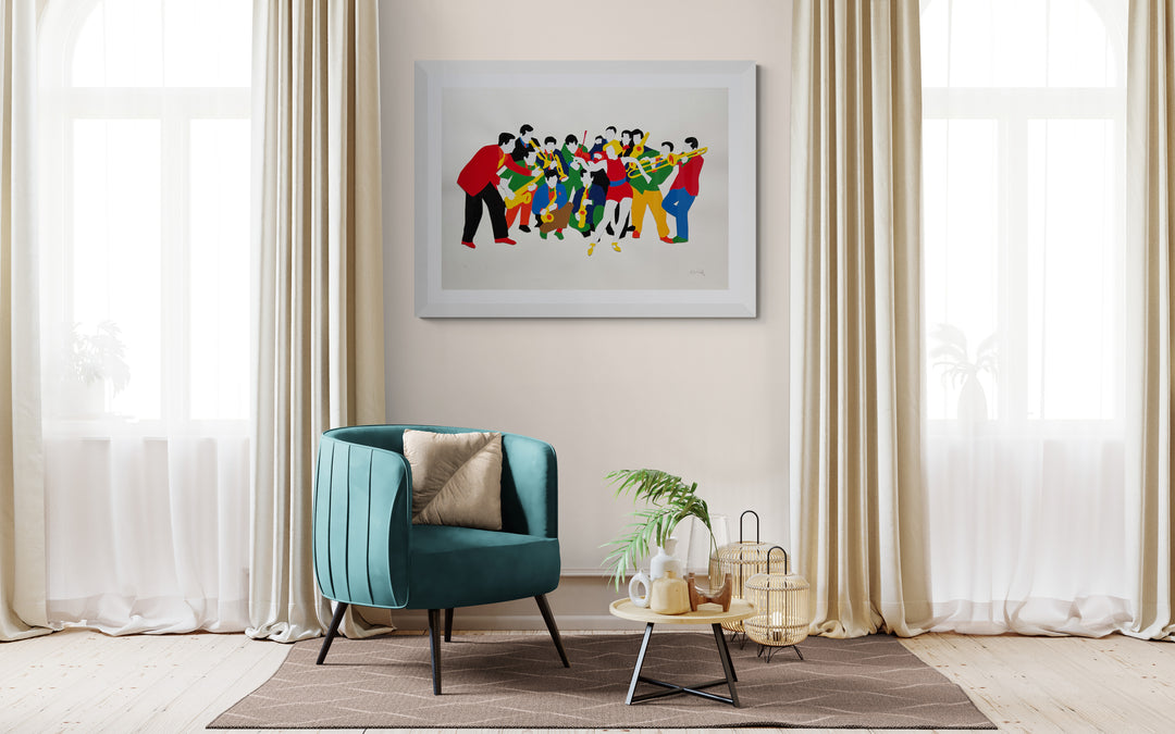 Jazz Night | Marco Lodola - Arte Focus™