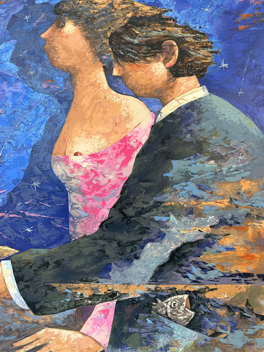 Opera incorniciata: Notte di San Lorenzo | Giampaolo Talani - Arte Focus™