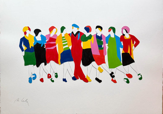 Fashion Street Parade | Marco Lodola - Arte Focus™