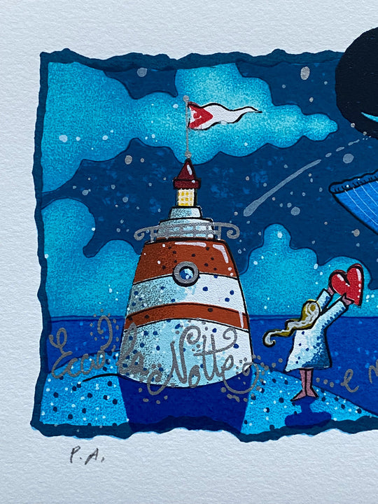 Ecco la notte  | Andrea Agostini - Arte Focus™