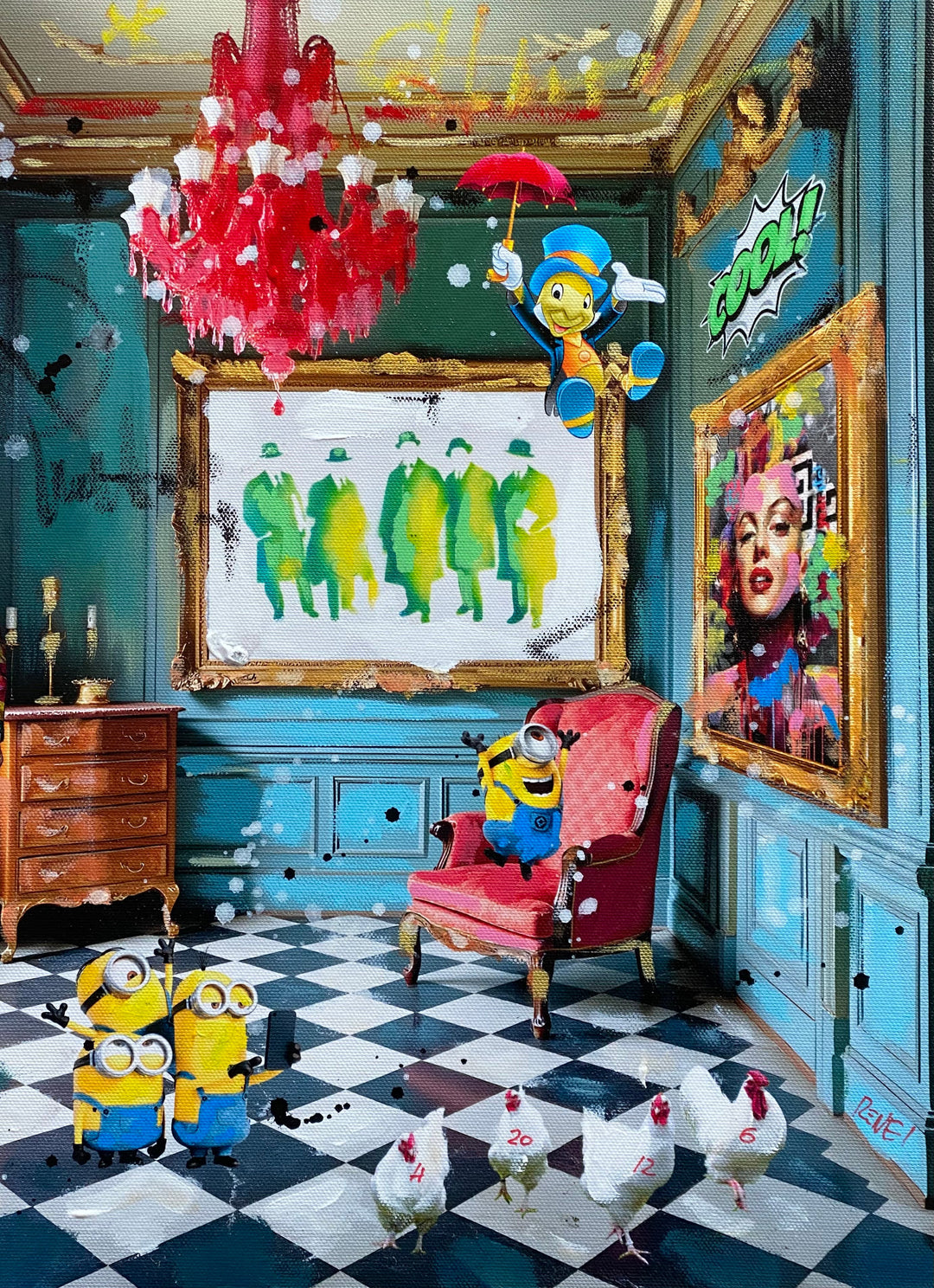 The Colorful Keeper of Chaos  (Opera Unica) | Renè