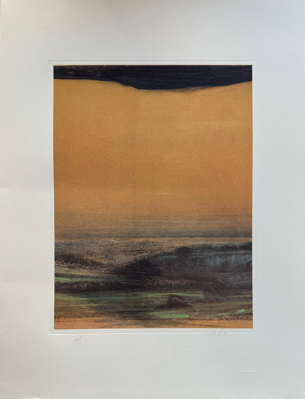 All'imbrunire  | Piero Guccione