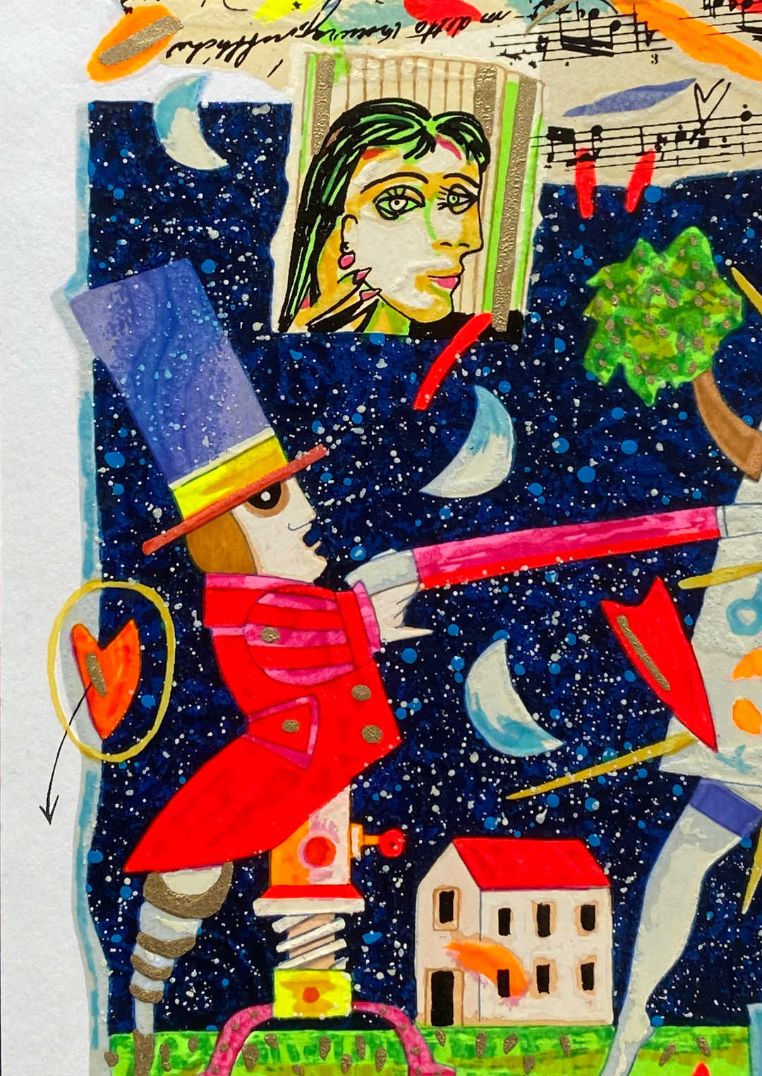 Segni Zodiacali "Scorpione" (fondo bianco) | Francesco Musante