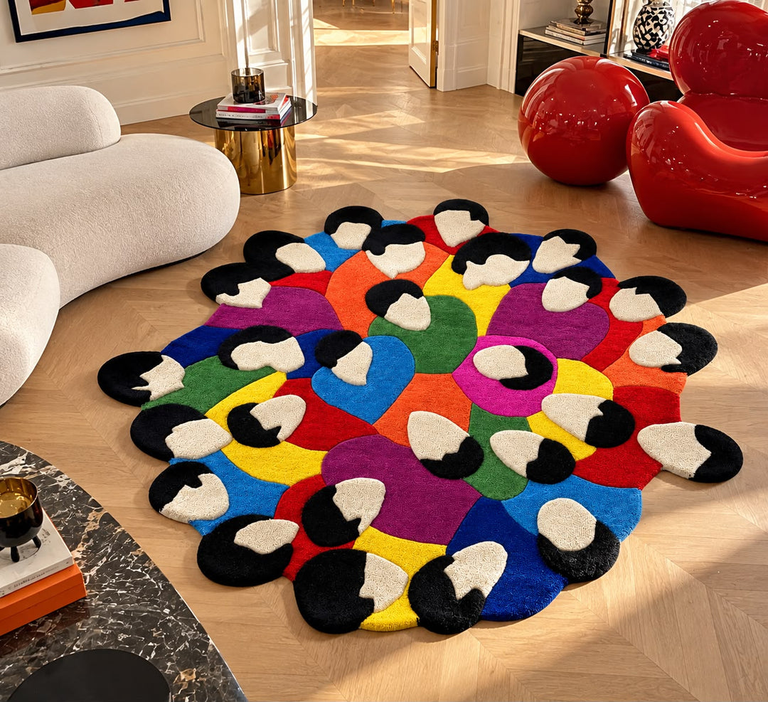 "The Other Face" Carpet | Marco Lodola