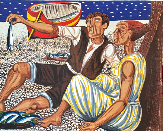 Pescatori | Giuseppe Migneco