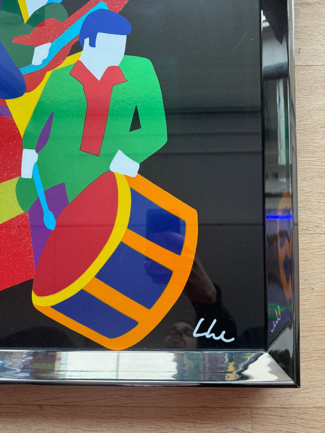 Opera incorniciata: Pop band  | Marco Lodola