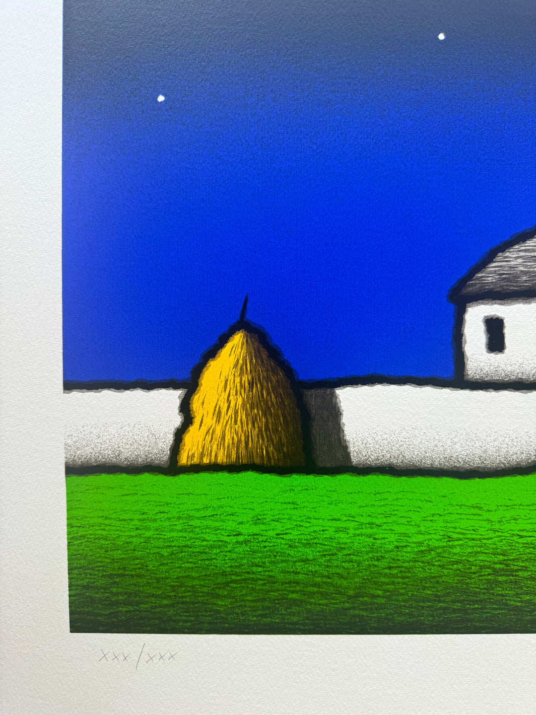 Casolari a sera | Tino Stefanoni - Arte Focus™