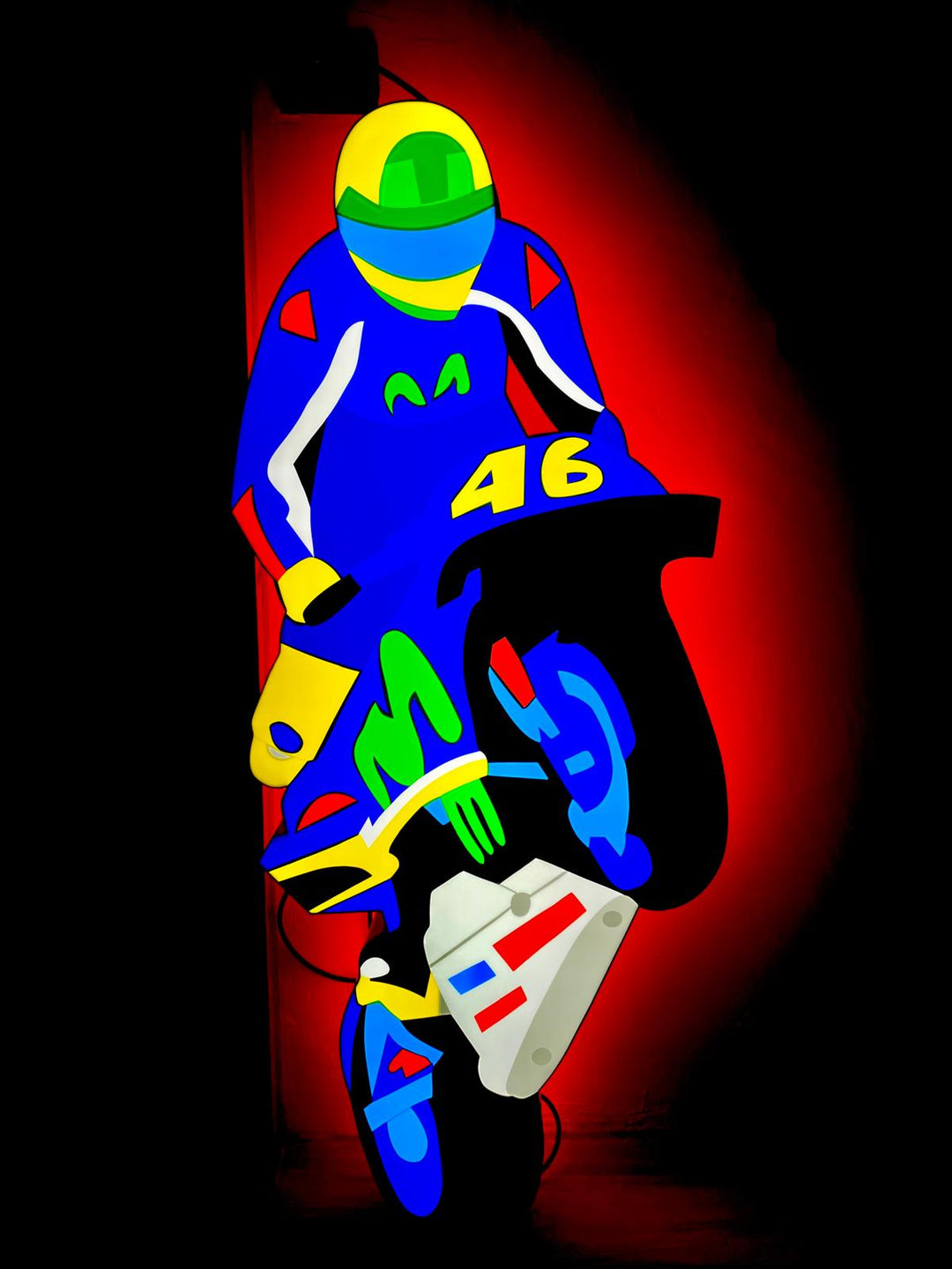 The Doctor 46 | Marco Lodola - Arte Focus™