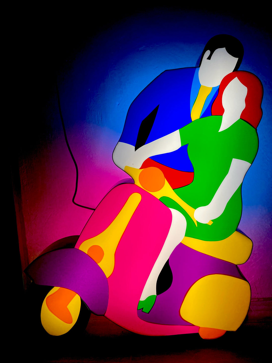 Midnight Ride | Marco Lodola - Arte Focus™