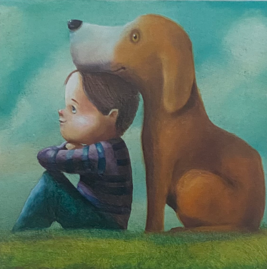 Opera in cornice: Amico mio  | Diego Santini