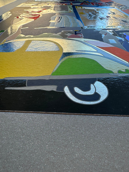 La femme e la pantaine  | Ugo Nespolo