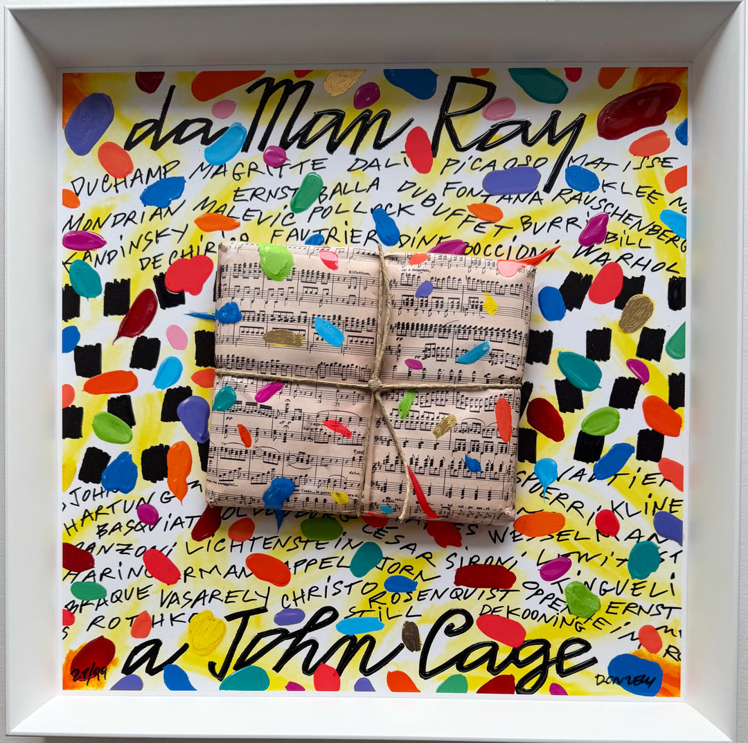 Opera incorniciata: Da Man Ray a John Cage | Bruno Donzelli - Arte Focus™