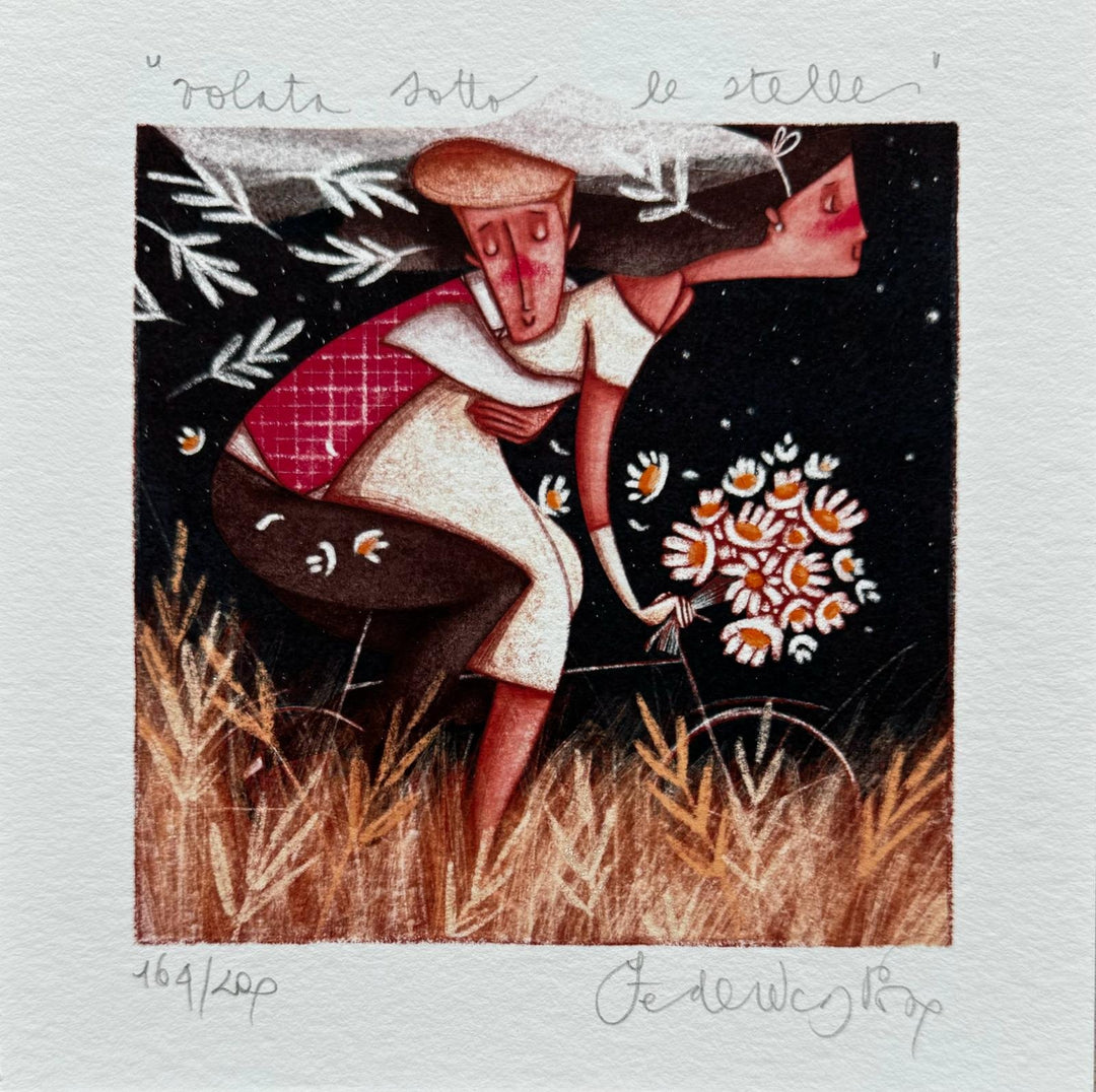 Volata sotto le stelle  | Federica Porro - Arte Focus™