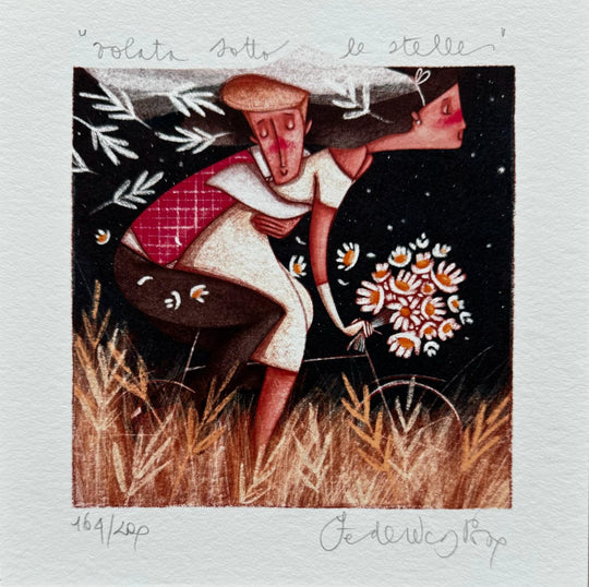 Volata sotto le stelle  | Federica Porro - Arte Focus™