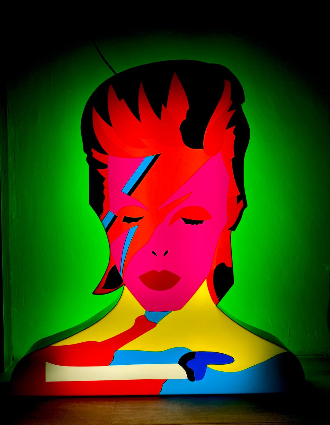 Electric Bowie | Marco Lodola - Arte Focus™