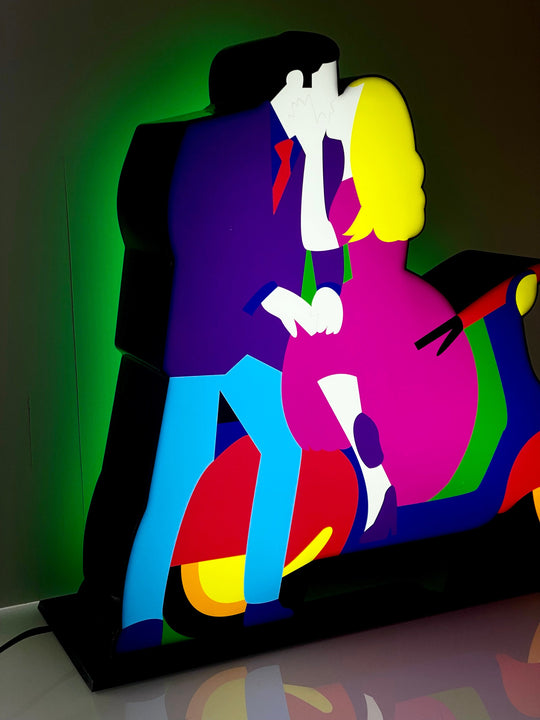 The Kiss Before the Ride | Marco Lodola