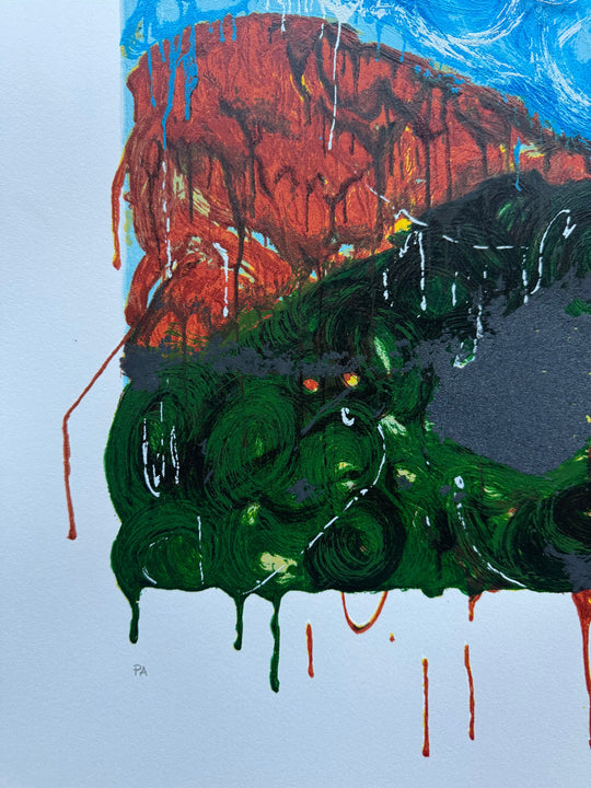 Veduta svizzera | Mario Schifano