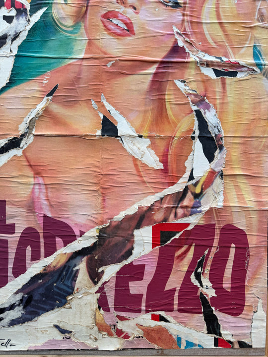 Brigitte | Mimmo Rotella - Arte Focus™