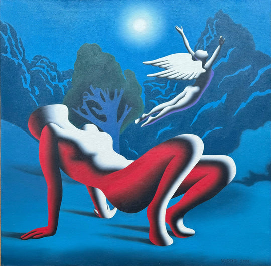 His final sound in my ear | Mark Kostabi