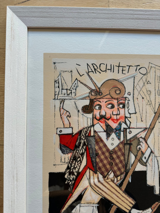 Opera incorniciata: L'architetto | Paolo Fresu