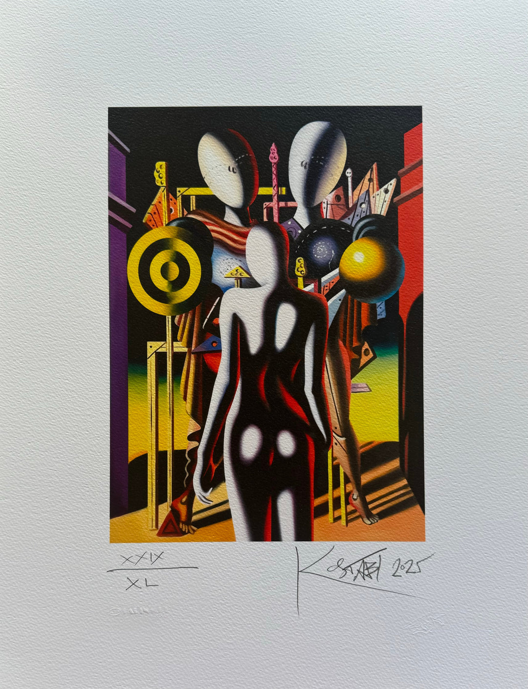 Incontro metafisico | Mark Kostabi