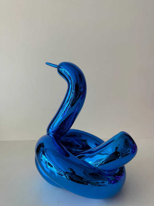 Balloon Swan Blue L | Jeff Koons (After)