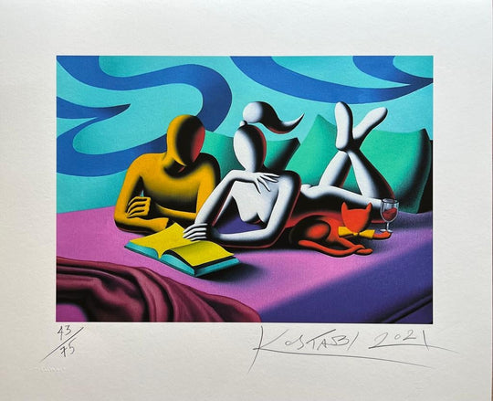 Domestic bliss | Mark Kostabi