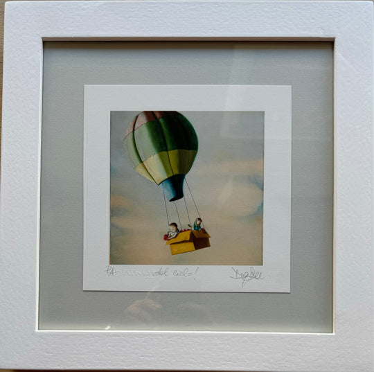 Opera incorniciata: Dal cielo  | Diego Santini