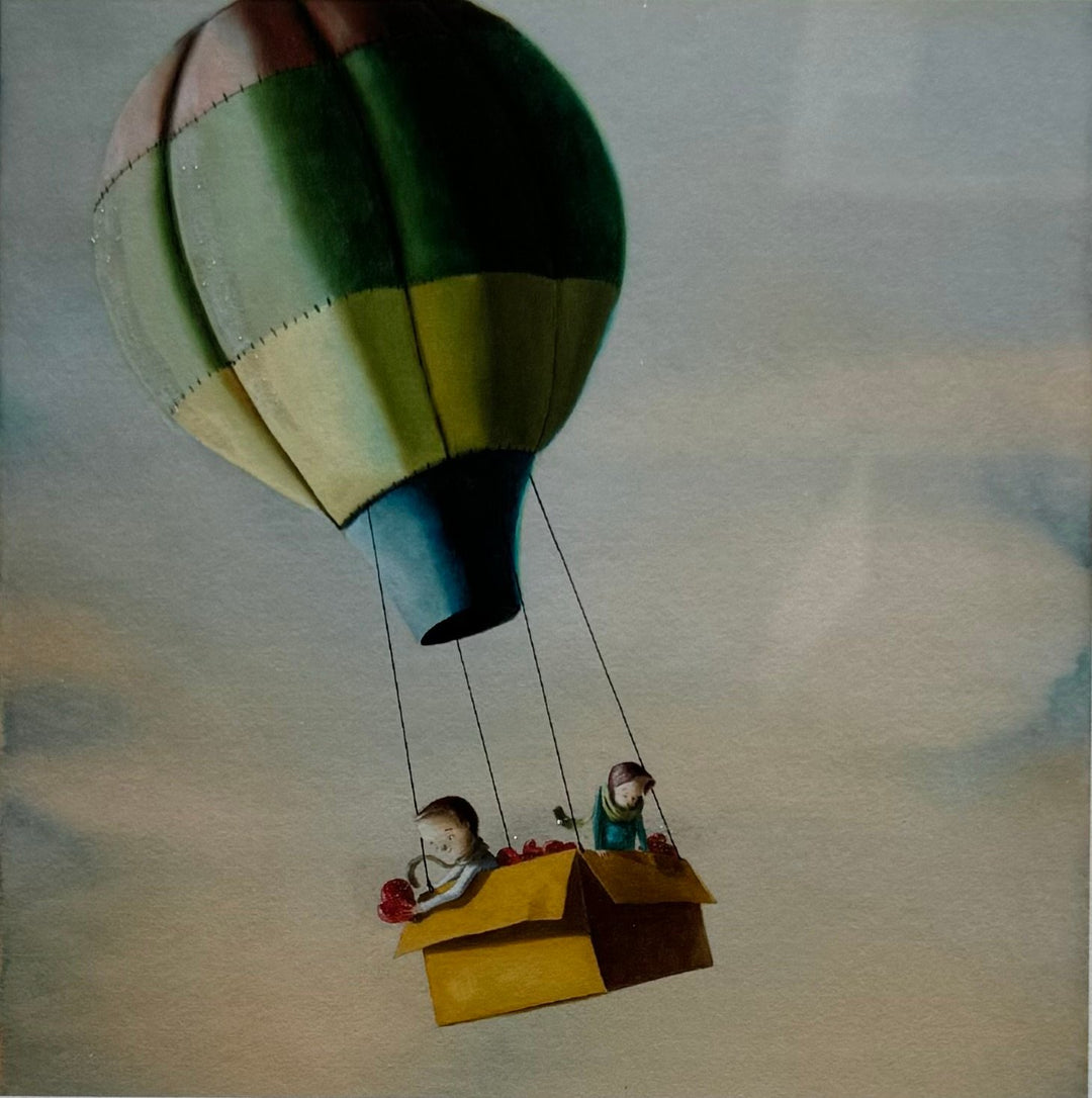 Opera incorniciata: Dal cielo  | Diego Santini