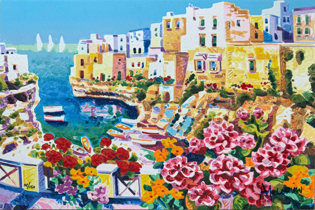 Luce e sole sul golfo di Polignano | Athos Faccincani