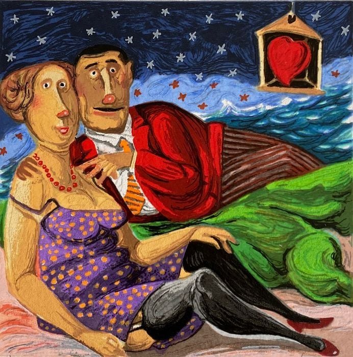 Notte Stellata | Pino Procopio - Arte Focus™