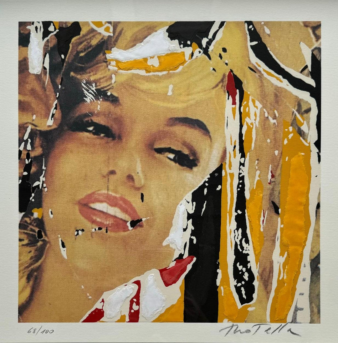 Marilyn, I Volti VII | Mimmo Rotella