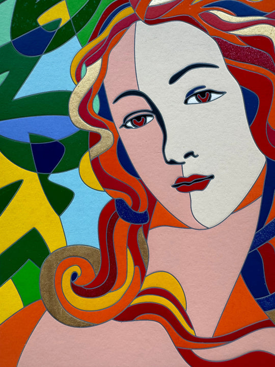 La Dea dell'amore | Ugo Nespolo