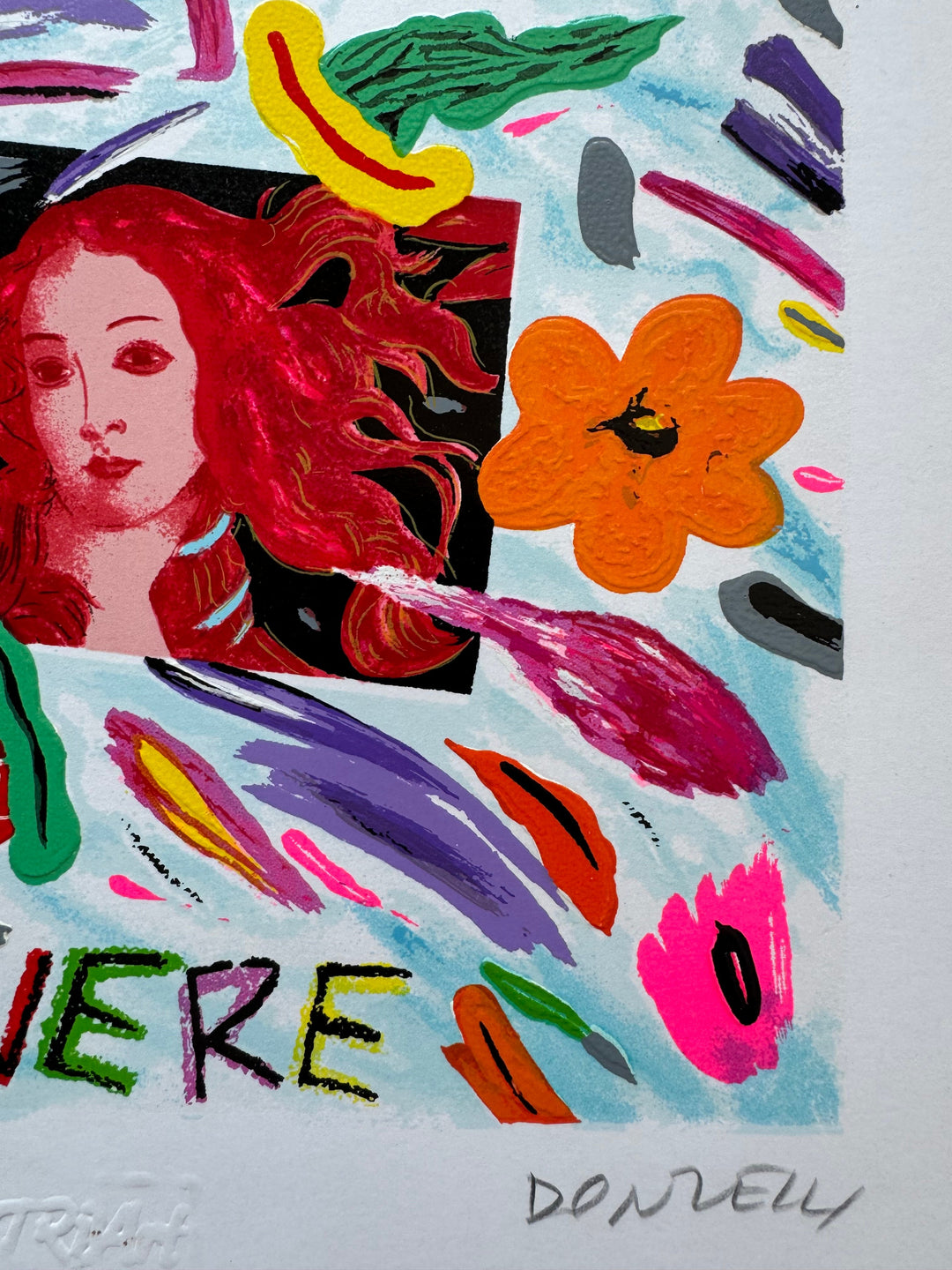 Warhol Venere (fondo bianco) | Bruno Donzelli