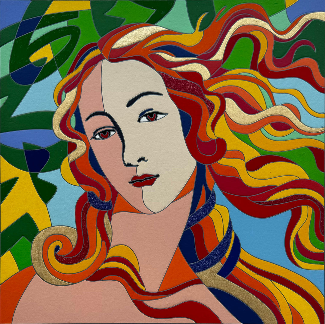 Cartella "The woman's face"  | Ugo Nespolo