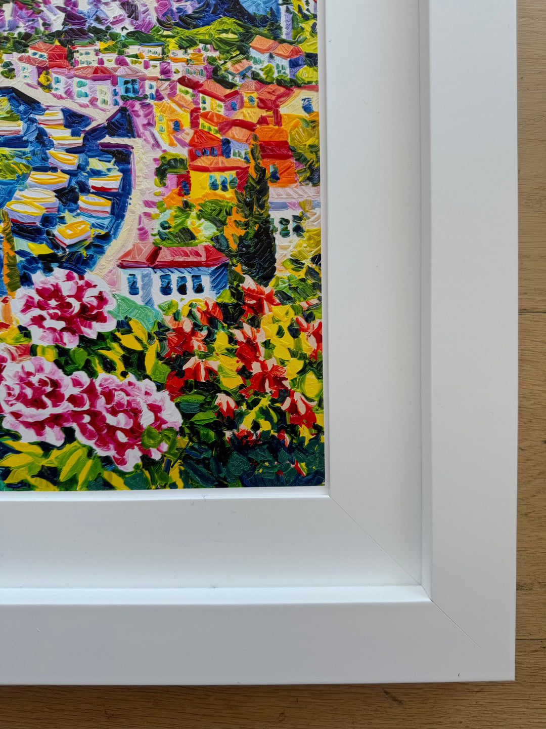 Opera incorniciata: Il vento leggero del lago  | Athos Faccincani