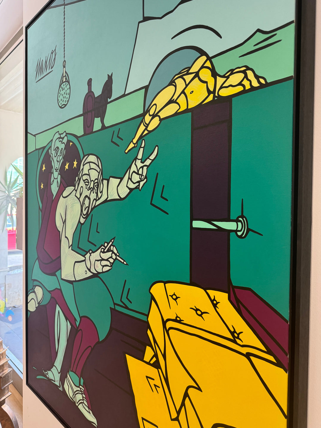 Arianna addormentata sull'isola di Naxos | Valerio Adami