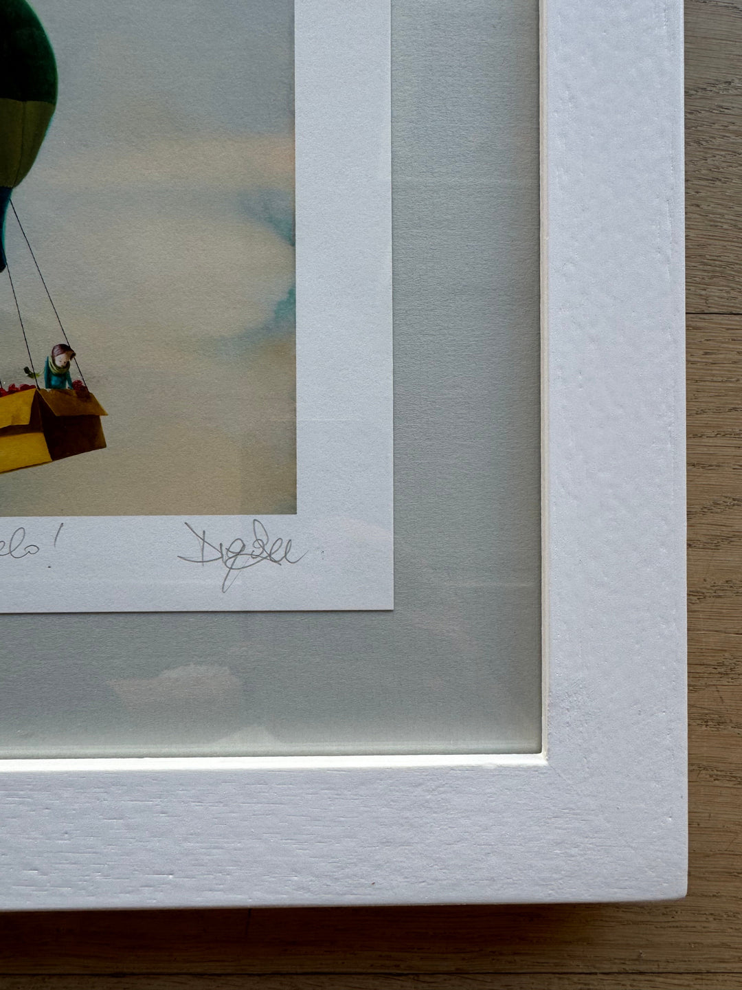 Opera incorniciata: Dal cielo  | Diego Santini